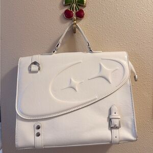 White Handbag/crossbody NEW